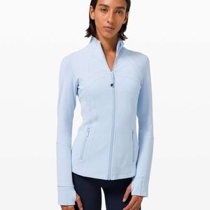 Lululemon Define Zip Up Jacket - Blue Linen